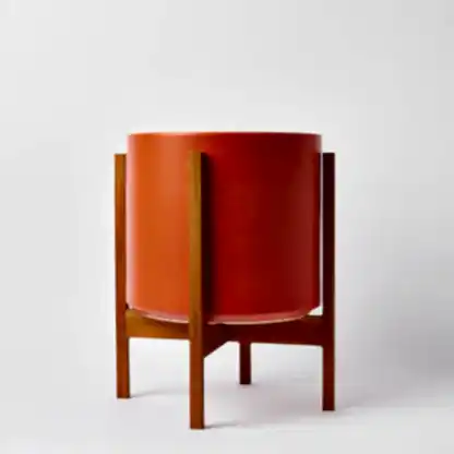 Solid Goods Planter with Stand