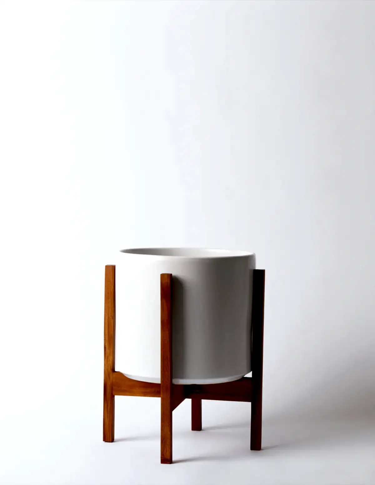 Solid Goods Planter with Stand