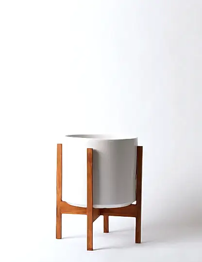 Solid Goods Planter with Stand